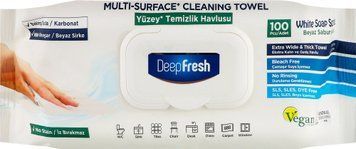 Deep Fresh серветки вологі для очищення поверхонь 100шт soap 814 фото